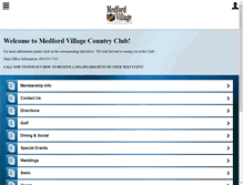 Tablet Screenshot of medfordvillage.com